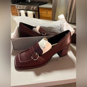 Burgundy loafers - never worn